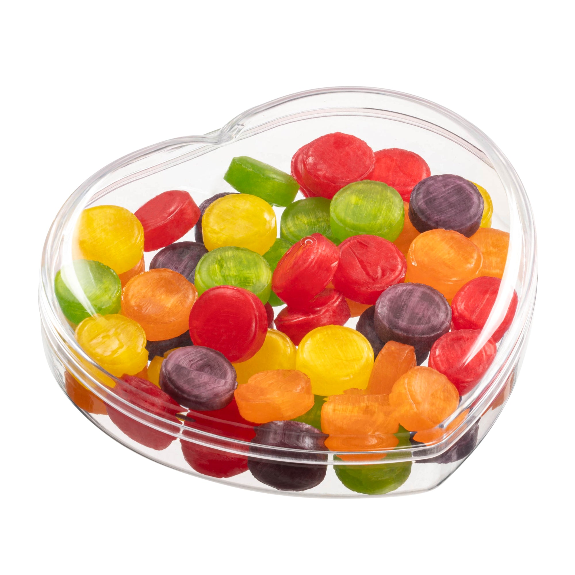 Heart Shaped Clear Acrylic Boxes